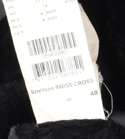 Mens UK Size 48 Strellson Swiss Cross Green Basic Jacket
