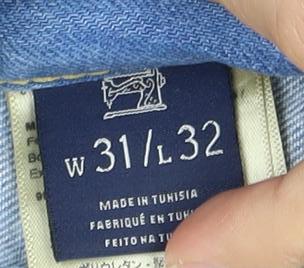 Mens UK Size 31 Scotch & Soda  Straight Blue Jeans