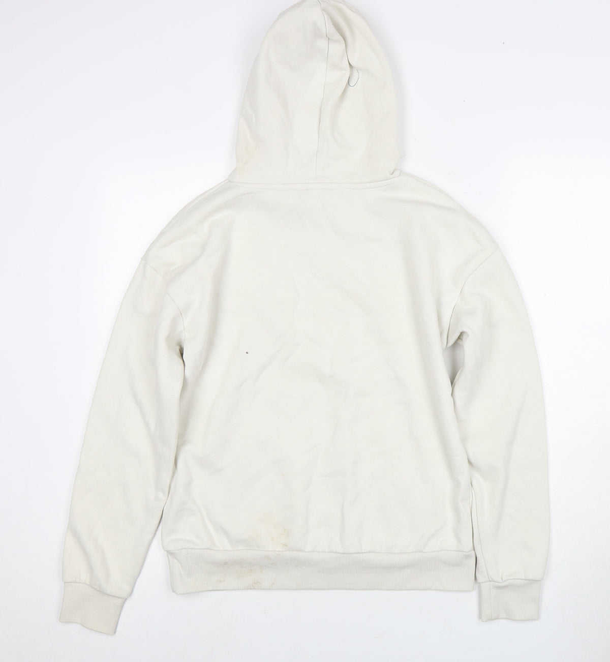 Back view of Disney Ivory XS Mickey Mouse Hoodie unisex pullover