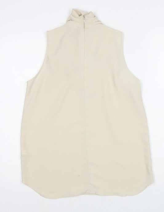 Womens UK Size 12 River Island Beige  Blouse