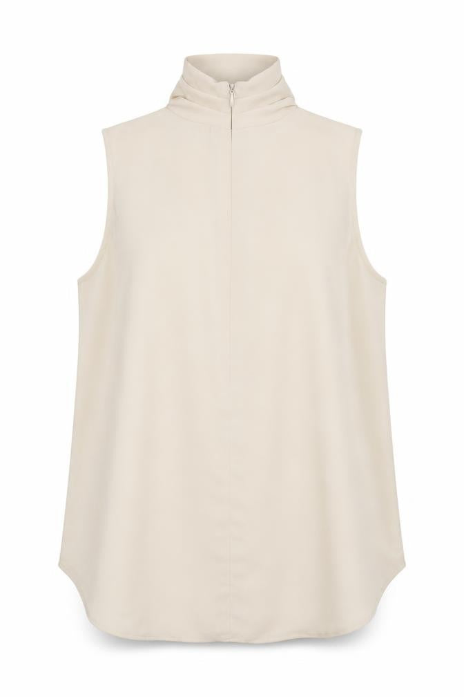 Womens UK Size 12 River Island Beige  Blouse
