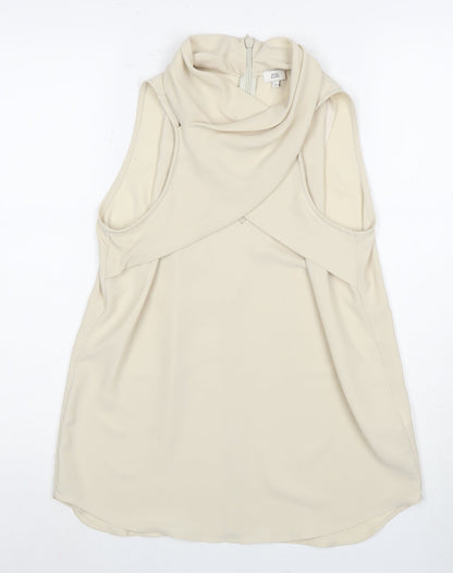Womens UK Size 12 River Island Beige  Blouse