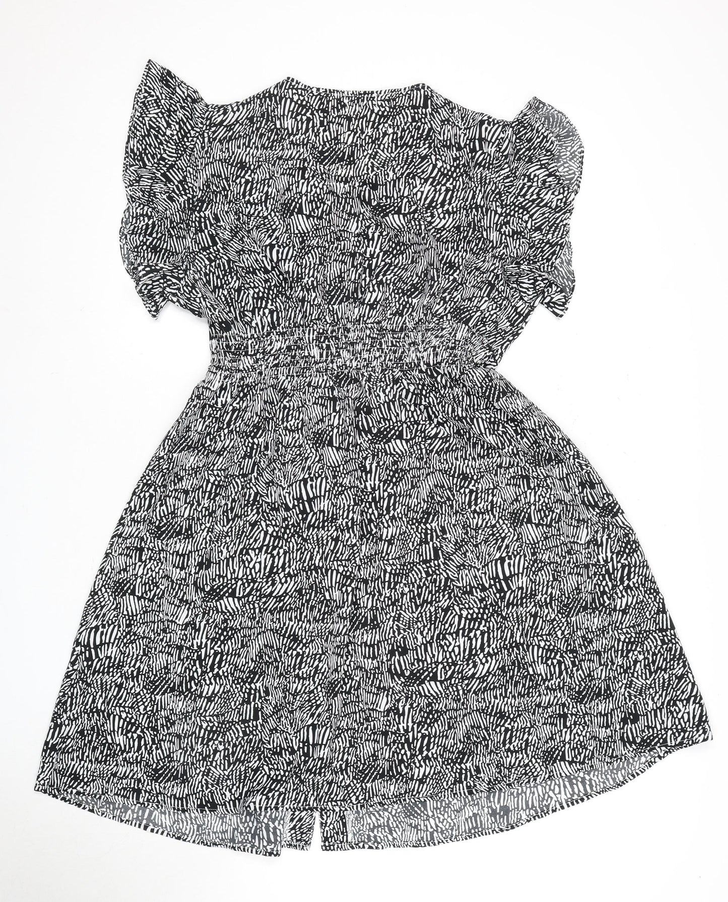 Belcci Women's Black Animal Print Dress