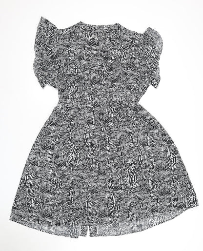 Belcci Women's Black Animal Print Dress