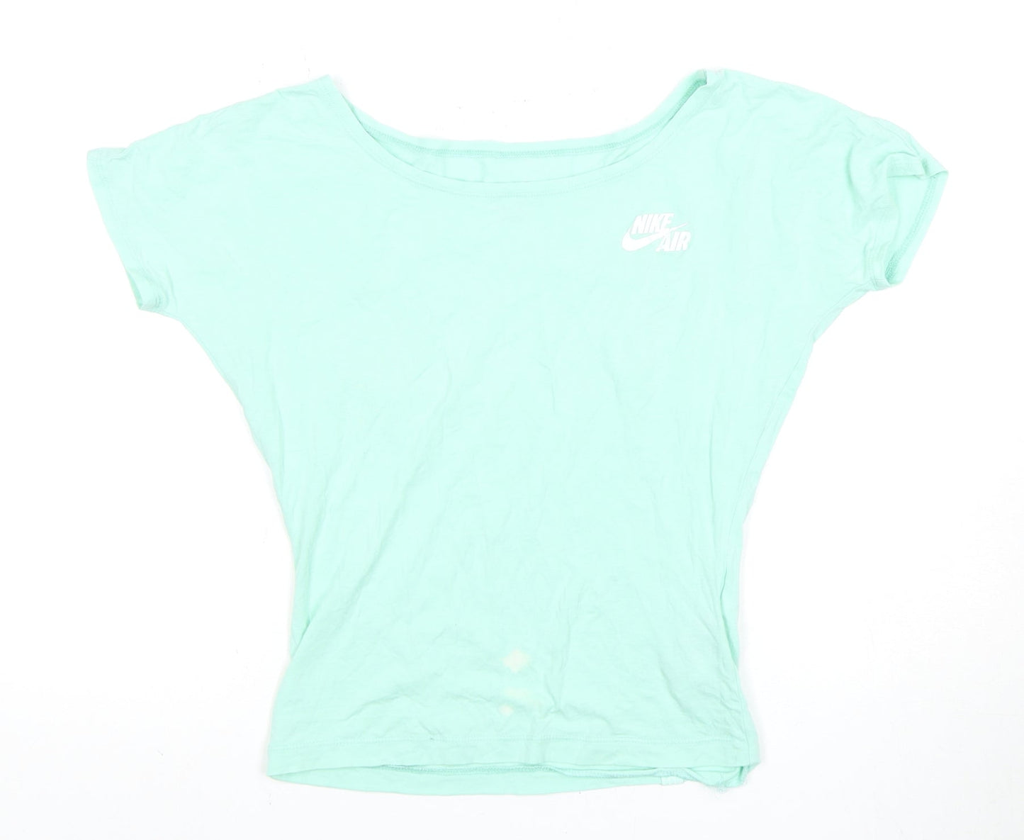Womens UK Size 2XS Nike Green  T-Shirt