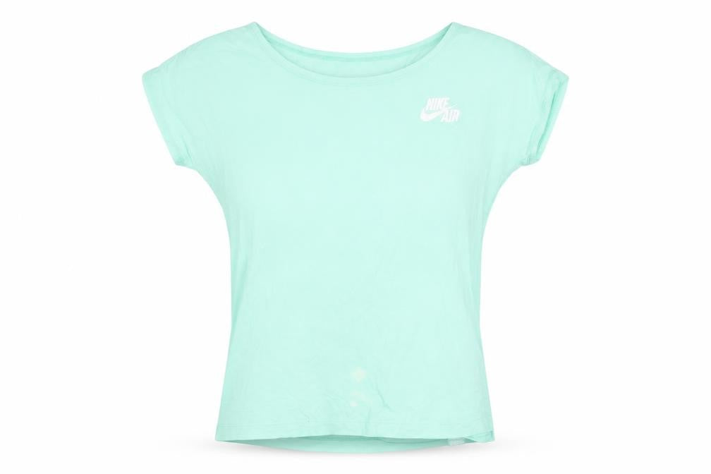 Womens UK Size 2XS Nike Green  T-Shirt
