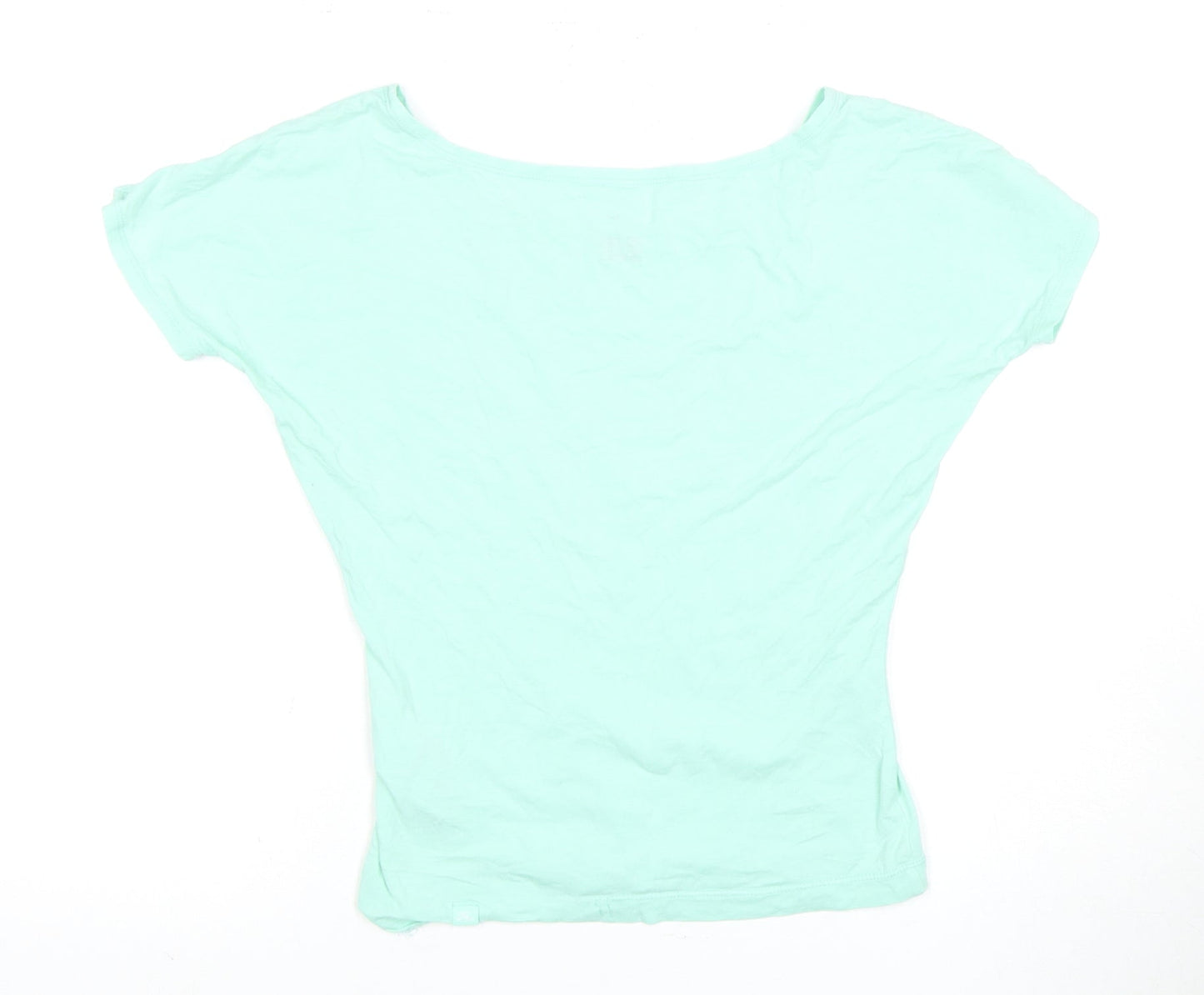 Womens UK Size 2XS Nike Green  T-Shirt