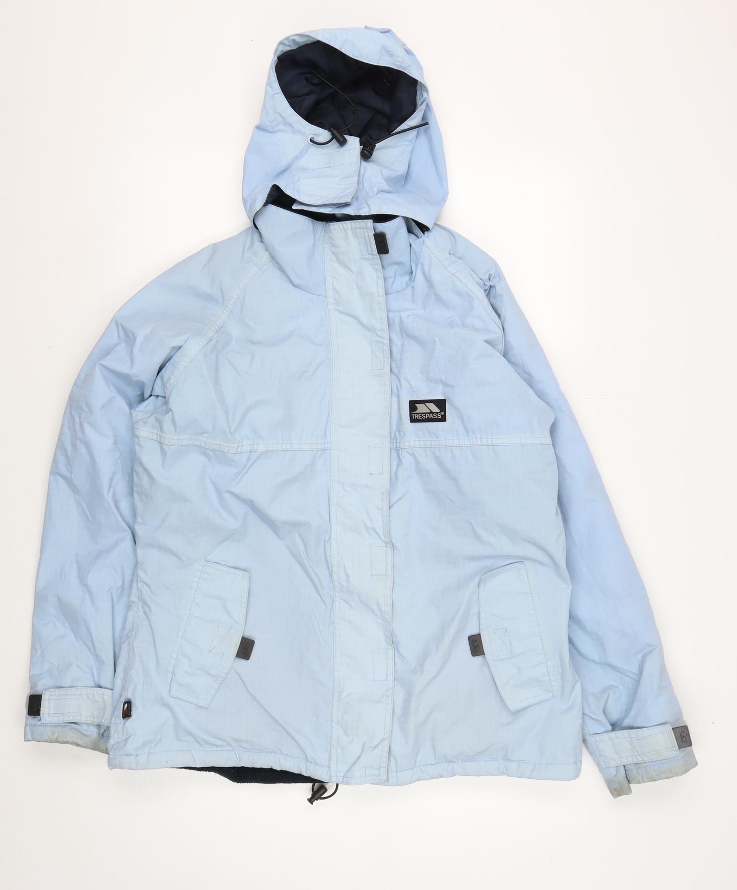 Unisex Adults UK Size L Trespass Blue Parka Coat