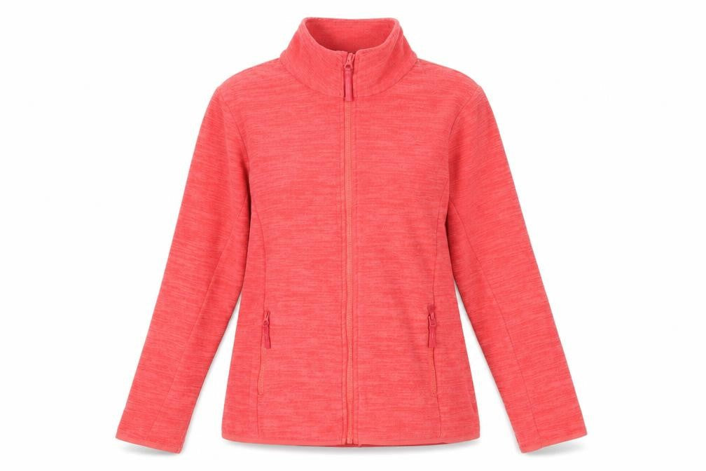 Front view of Mountain Warehouse Women's Pink Basic Jacket - UK 8