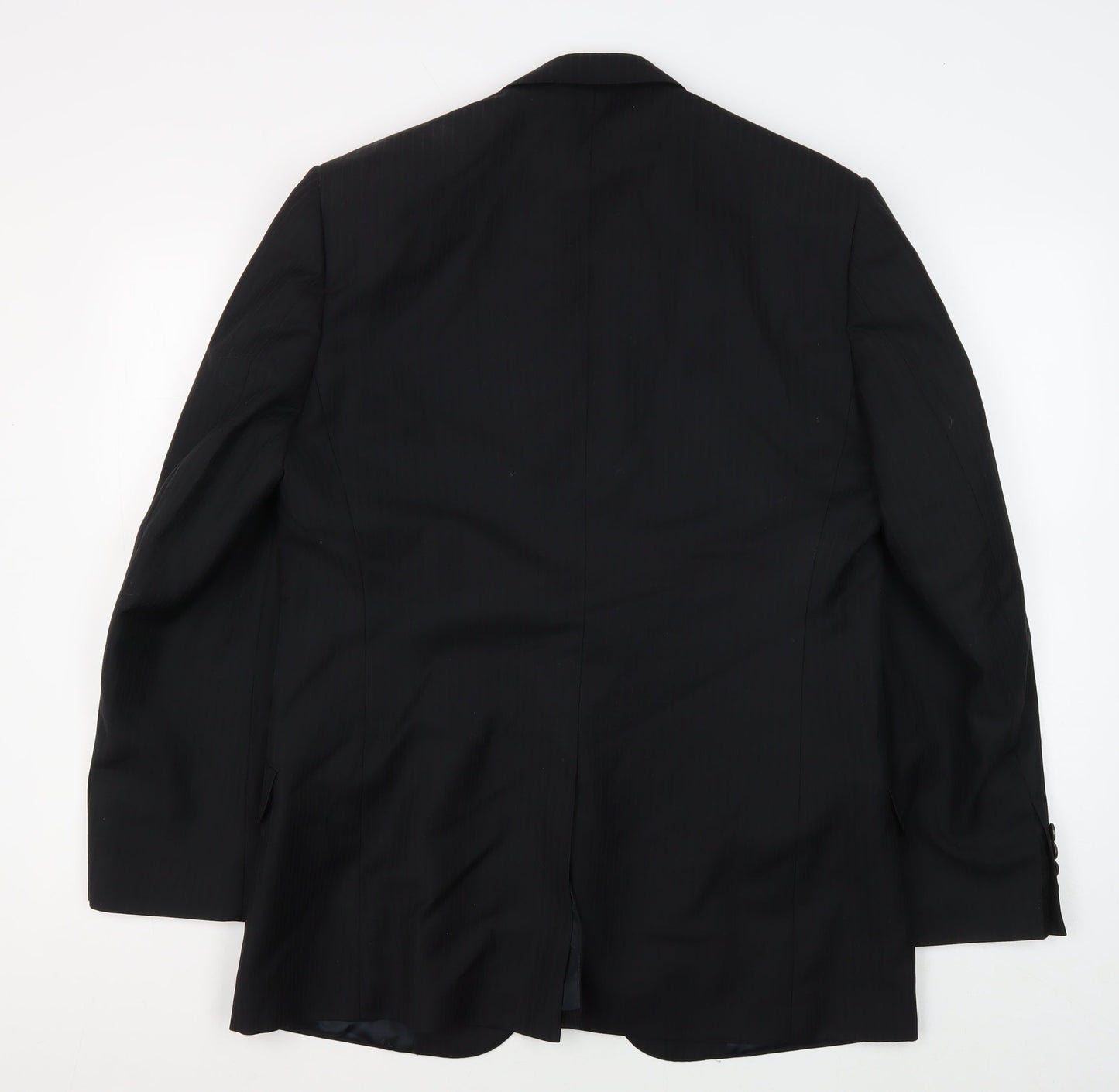 Mens UK Size 40 Jaeger Regular Black Suit Jacket