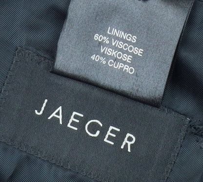Mens UK Size 40 Jaeger Regular Black Suit Jacket