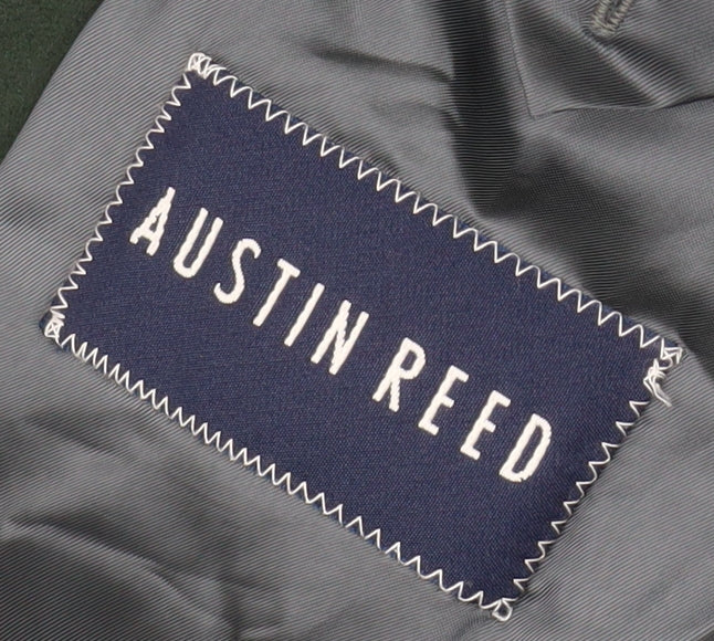 Austin Reed Men's Green Wool Cashmere Blazer 40R