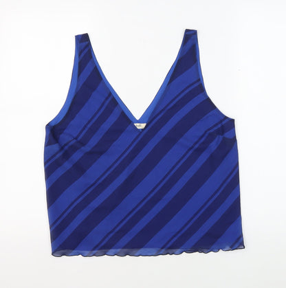 Womens UK Size 10 Hush Blue Camisole Tank