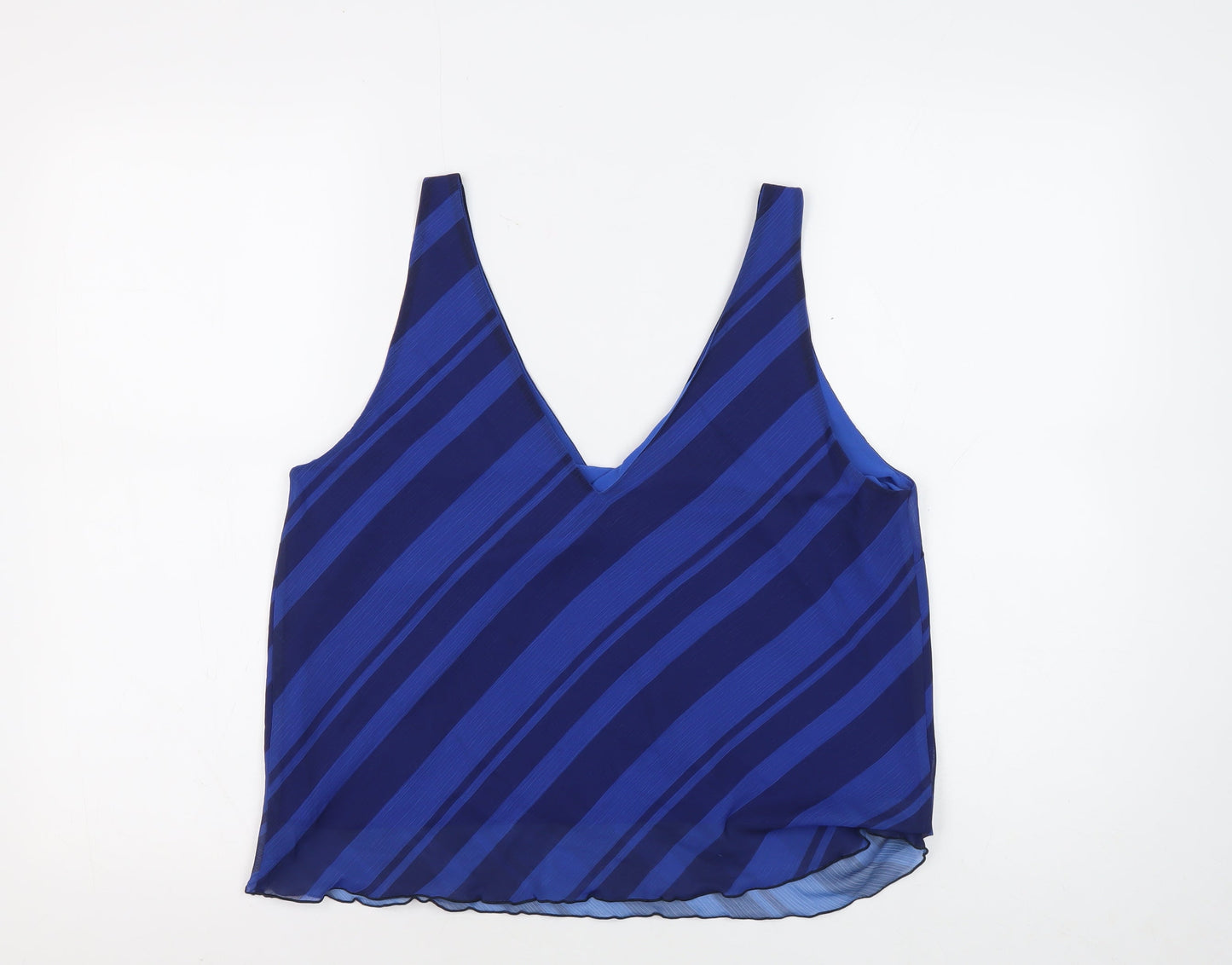 Womens UK Size 10 Hush Blue Camisole Tank