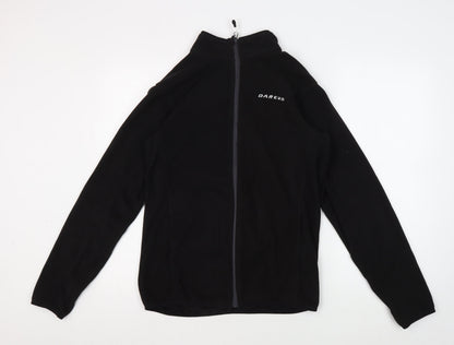Dare2b Men's Black Fleece Basic Jacket S Regular Fit