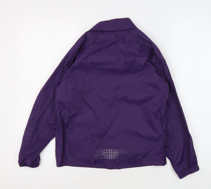 Mountain Warehouse Girls Purple Windbreaker Jacket 9-10 Years