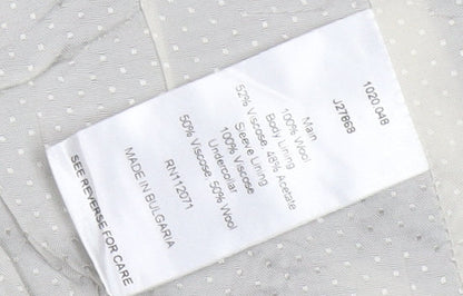 Jigsaw Women's Black Wool Blazer Size 10