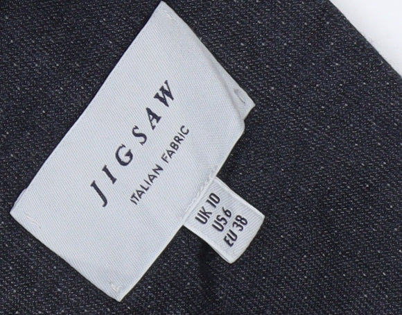 Jigsaw Women's Black Wool Blazer Size 10