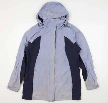 Womens UK Size 12 Peter Storm Blue Anorak Coat