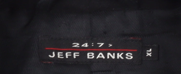 Mens UK Size XL Jeff Banks Black
