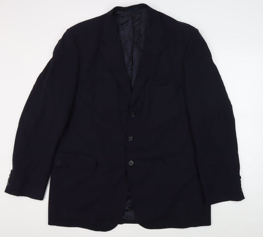 Austin Reed Men's Blue Regular Fit Blazer 44R
