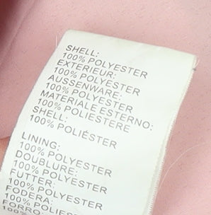 Glamorous Women's Pink Puffer Jacket - Size 6, Winter