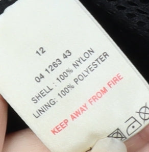 Womens UK Size 12 Technicals Black
