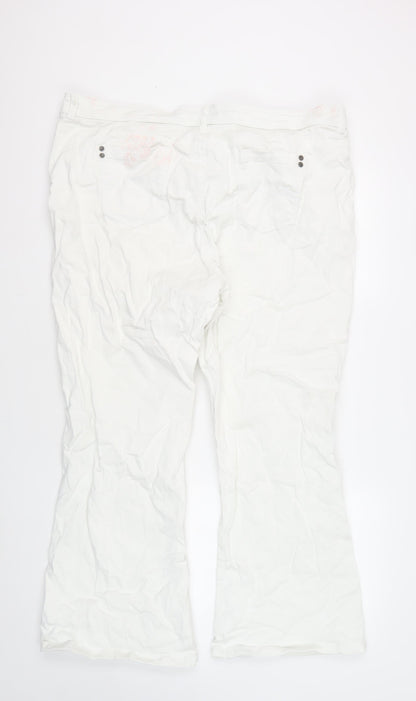 Debenhams Women's White Jeans Size 22