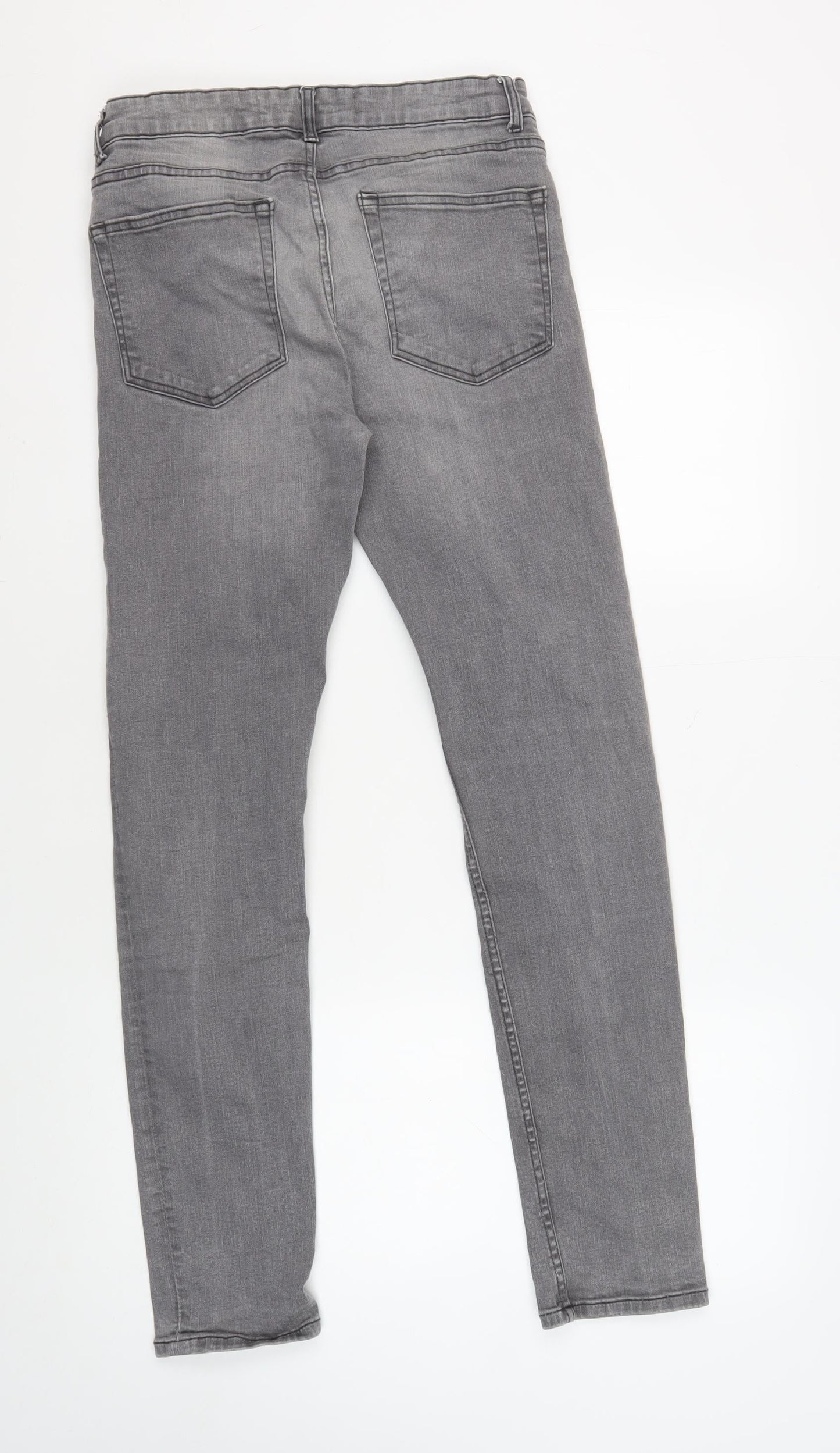 New Look Men's Grey Straight Jeans 32R