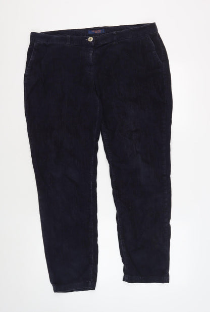Trussardi Jeans Men's Blue Trousers, Size 33