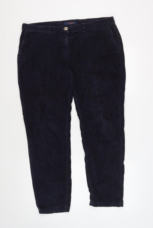 Trussardi Jeans Men's Blue Trousers, Size 33
