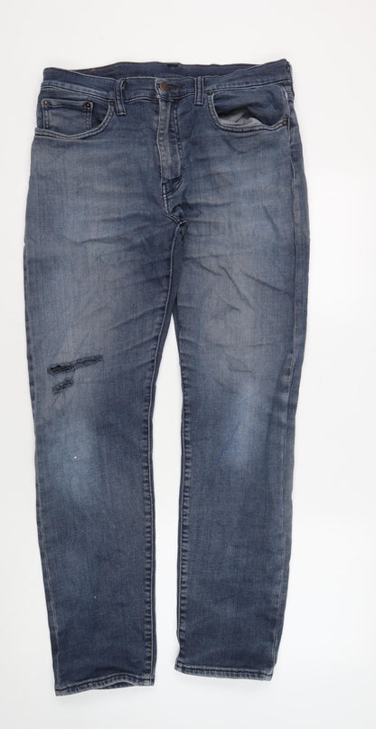 Levi Strauss & Co. Men's Blue Straight Jeans