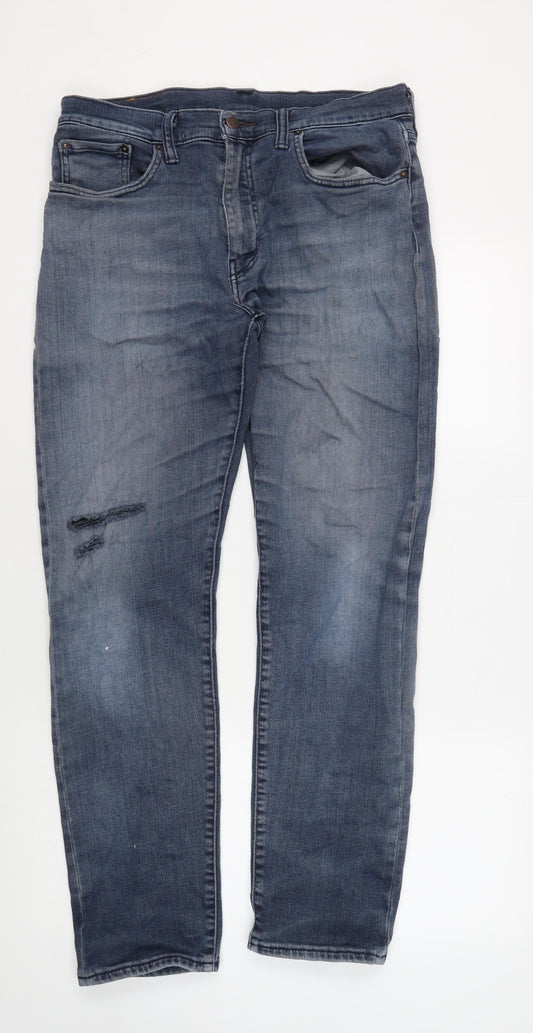 Levi Strauss & Co. Men's Blue Straight Jeans