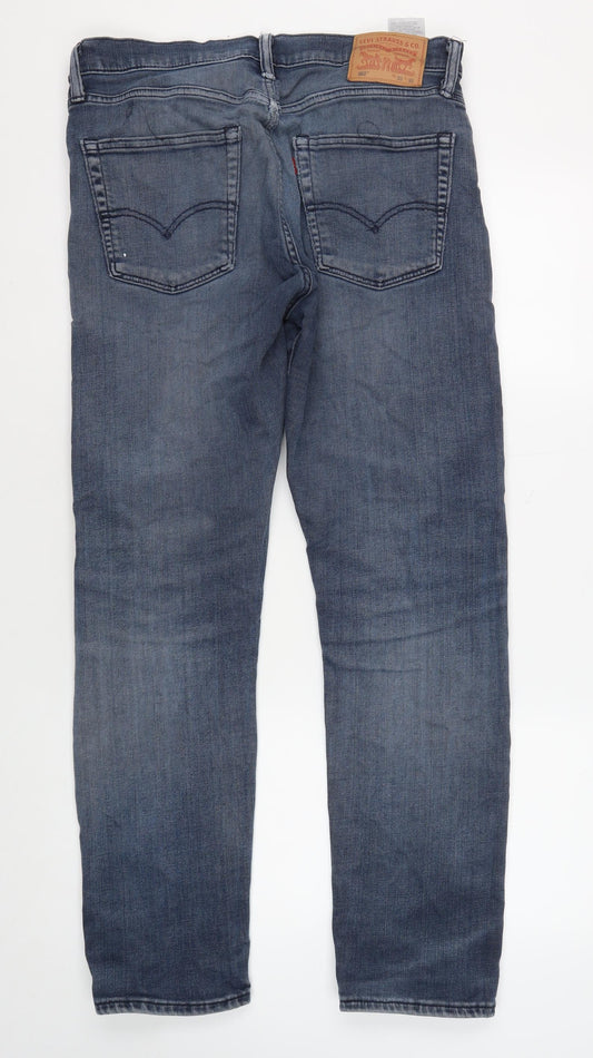 Levi Strauss & Co. Men's Blue Straight Jeans