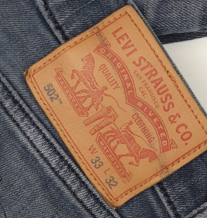 Levi Strauss & Co. Men's Blue Straight Jeans