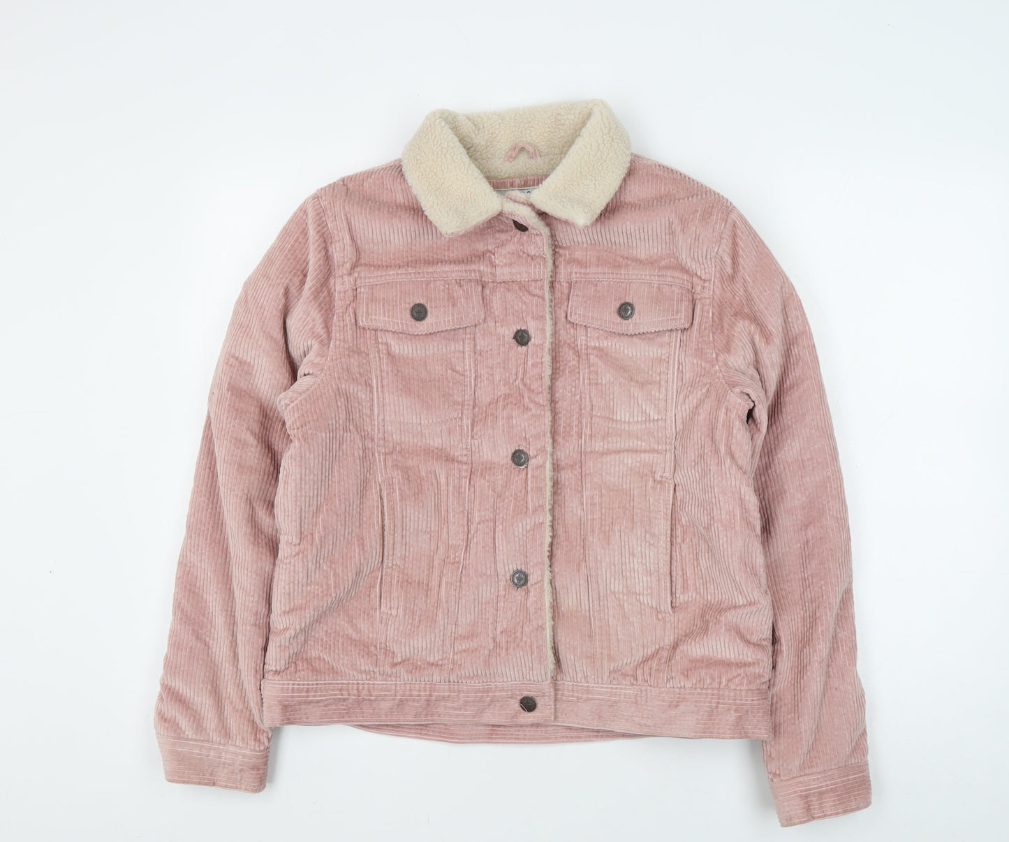 Marks and Spencer Girls Pink Corduroy Jacket, 14-15 Years