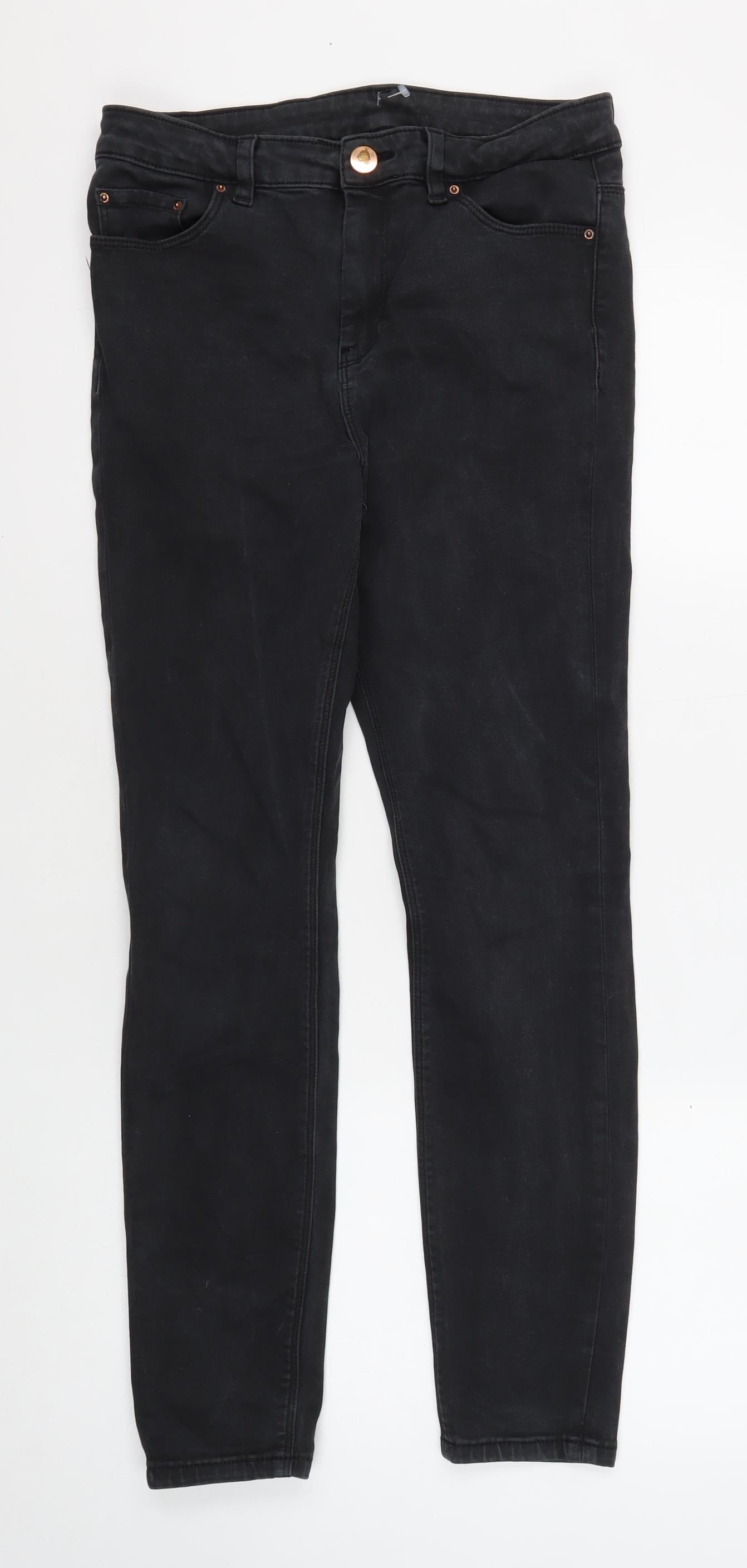 ASOS Men's Black Skinny Jeans, Size 32, Stylish & Comfortable