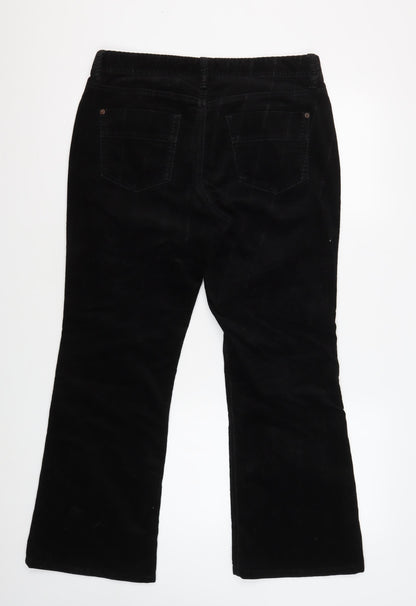 Eddie Bauer Women's Black Trousers, Size 10, Casual Style