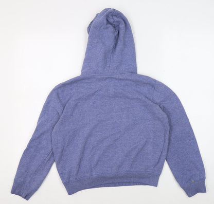 GAP Blue Girls Hoodie Size 12-13Y Logo Pullover
