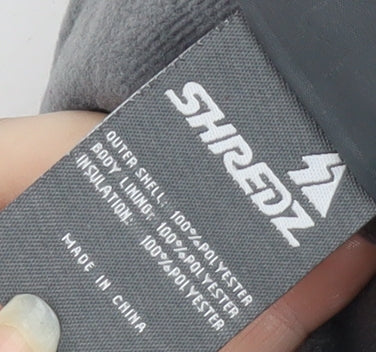 Shredz Men's Black Snow Pants M Waterproof