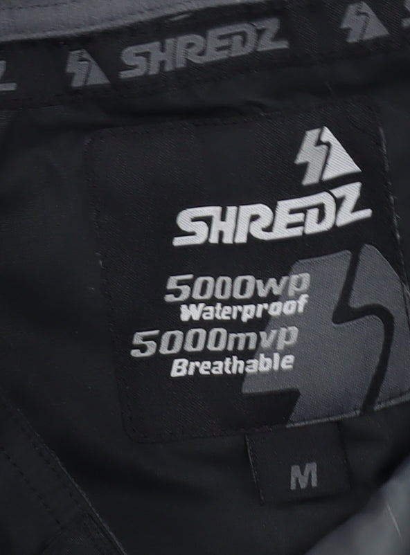 Shredz Men's Black Snow Pants M Waterproof
