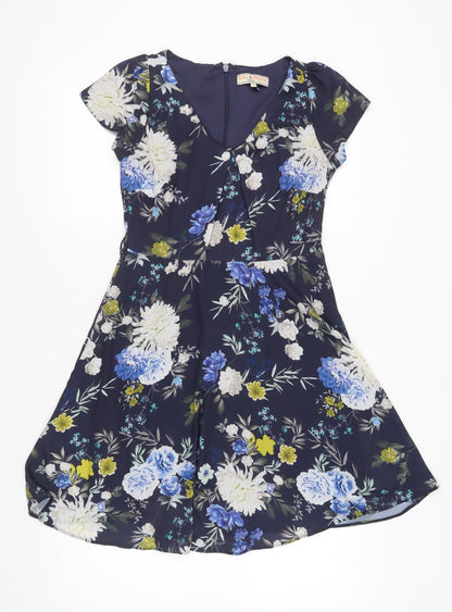 Billie & Blossom Women’s Floral Petite Dress Multicoloured Size 10