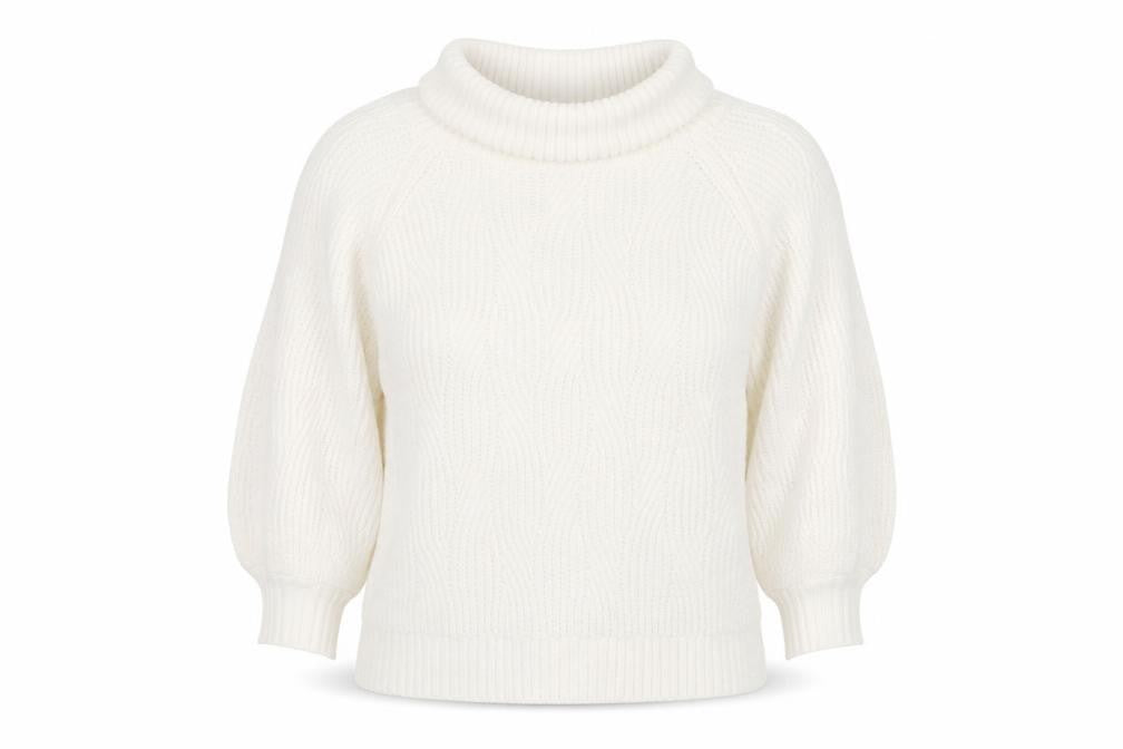 Womens UK Size 12 Miss Selfridge Ivory Pullover Jumper