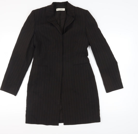 Womens UK Size 8 Planet Regular Black Suit Jacket