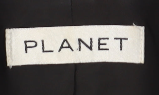 Womens UK Size 8 Planet Regular Black Suit Jacket