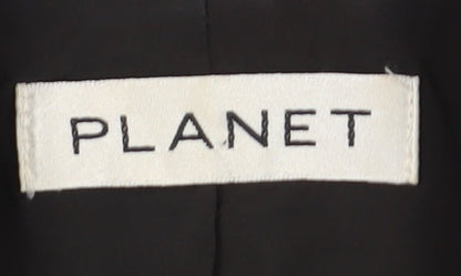 Womens UK Size 8 Planet Regular Black Suit Jacket