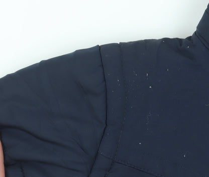Regatta Boys Blue Hooded Puffer Jacket Size 12 Outdoor