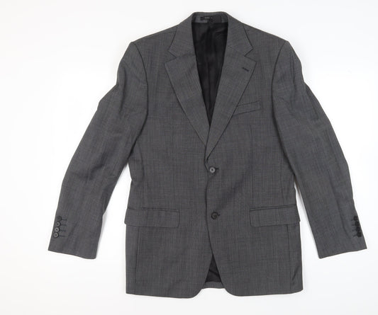 Mens UK Size 38 Zara Man Regular Grey Suit Jacket
