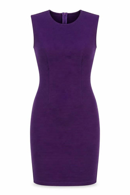 Topshop Women's Purple Sleeveless Dress Size 6