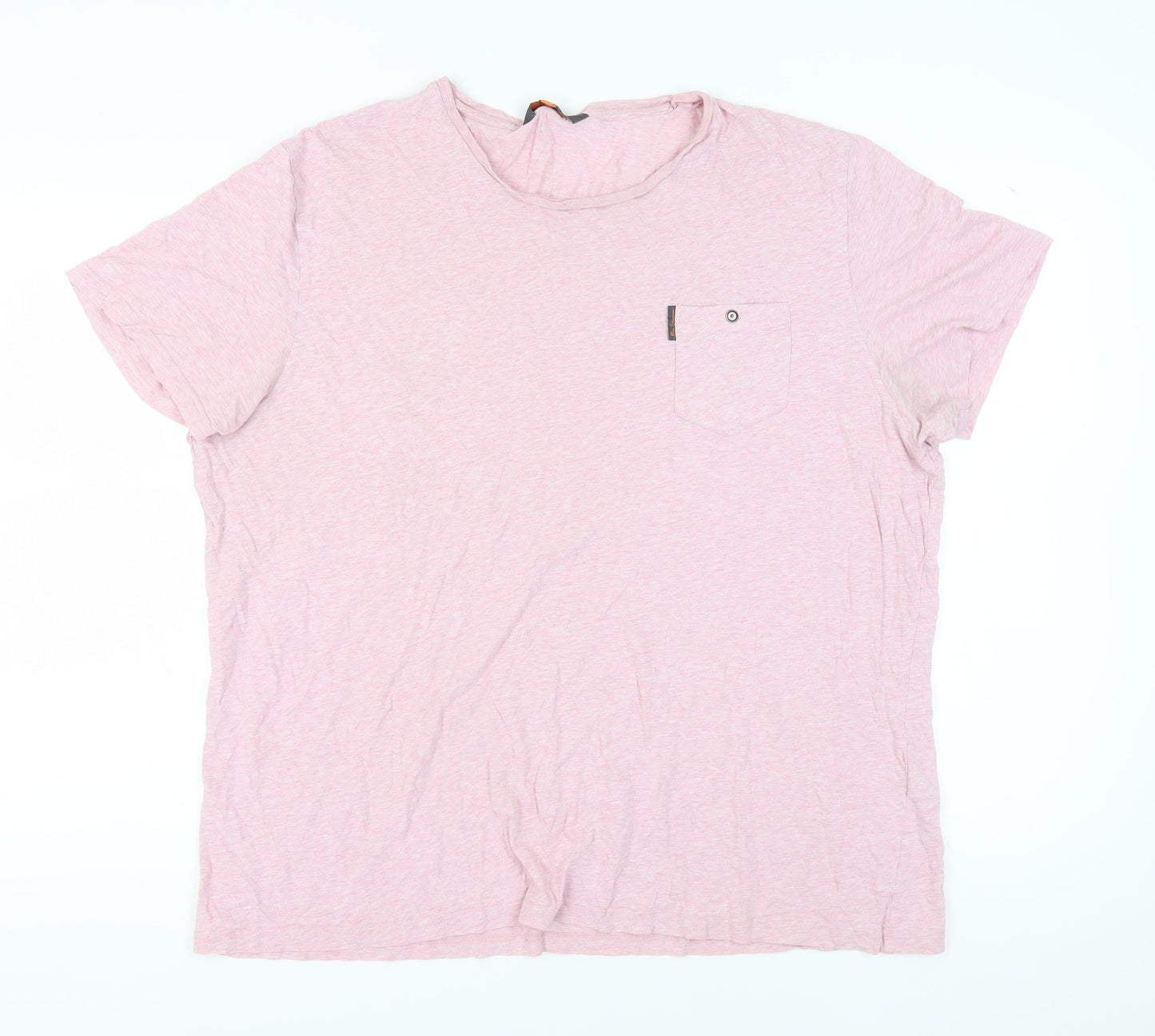 Mens UK Size 2XL Ben Sherman Pink  T-Shirt